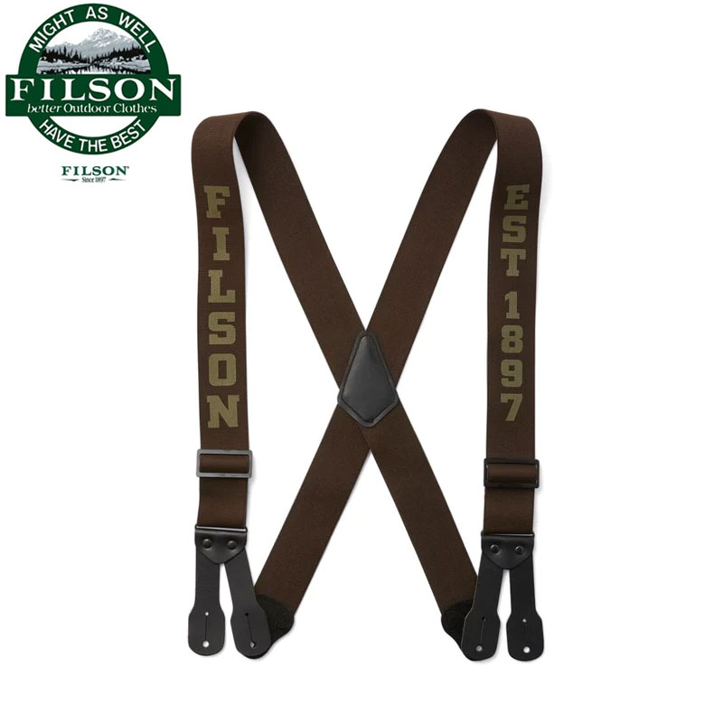 楽天市場】FILSON フィルソン サスペンダー ロガー サスペンダーズ