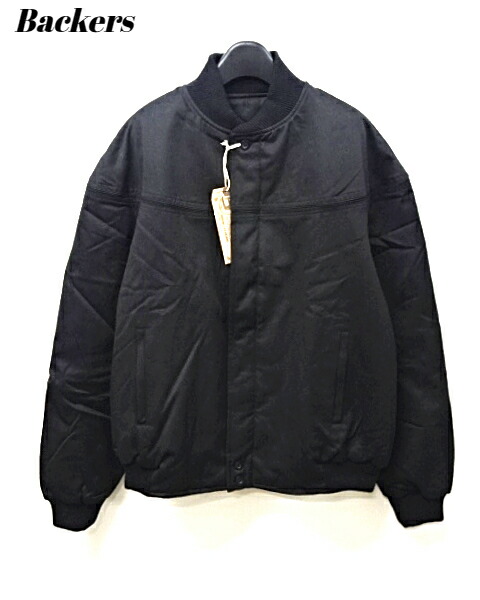 楽天市場】【Backers ダービージャケット Black バッカーズ ダービー