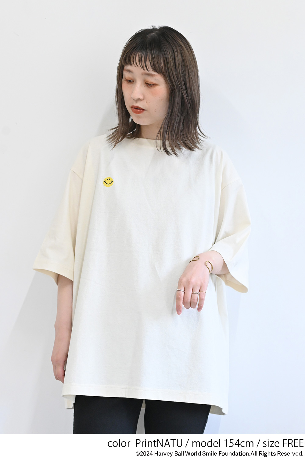 楽天市場】≪OUTLET SALE 50%OFF≫胸ワンポイント刺繍ニコちゃんBIG