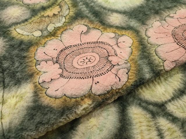 楽天市場】平和屋本店○最高級 初代 久保田一竹 幻の辻が花 辻が花88個