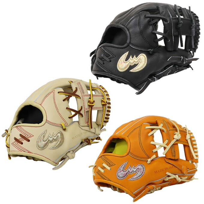 楽天市場】ジームス Zeems 野球 硬式グローブ 内野手用 メンズ 三方親