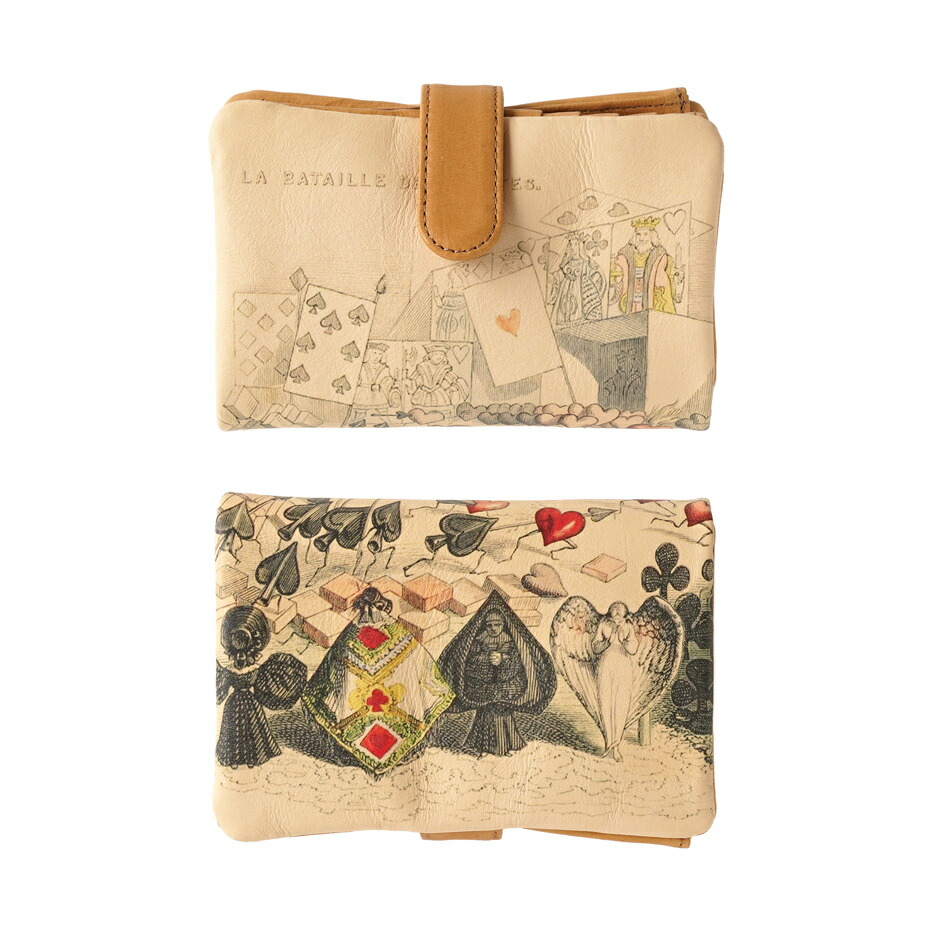 楽天市場】【 HIRAMEKI. 公式 】 折り財布 かわいい 本革｜トランプ