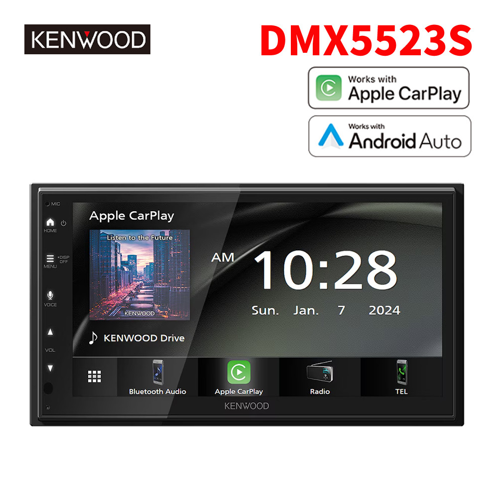 楽天市場】ケンウッド カーオーディオ ディスプレイオーディオ