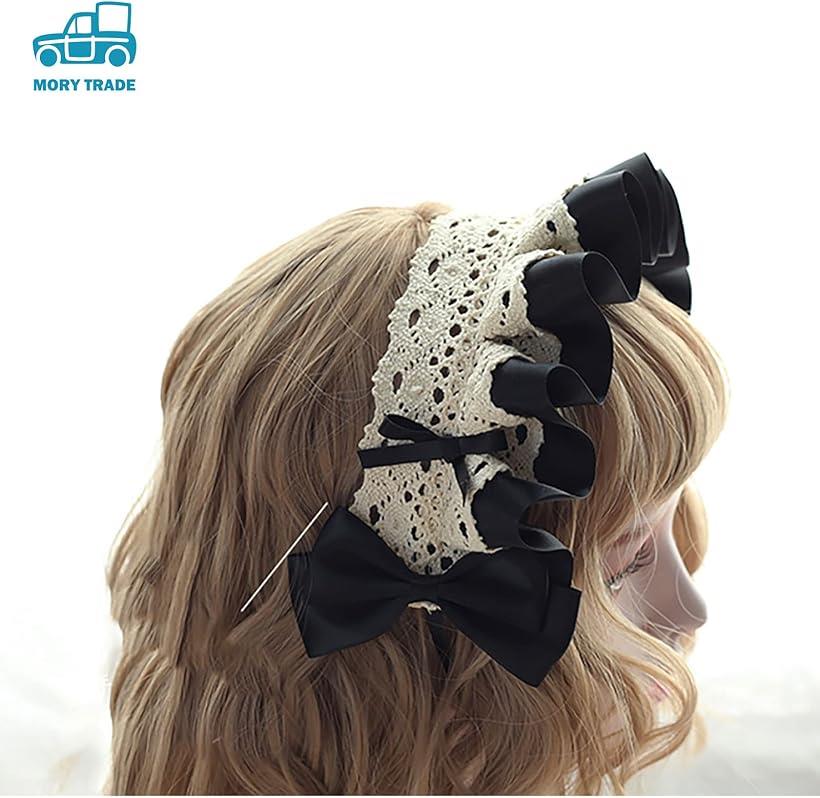 楽天市場】morytrade カチューシャ ヘッドドレス フリル メイド