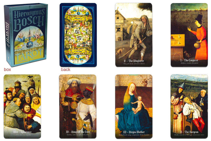 楽天市場】タロットカード 78枚 占い【ヒエロニムス・ボス・タロット