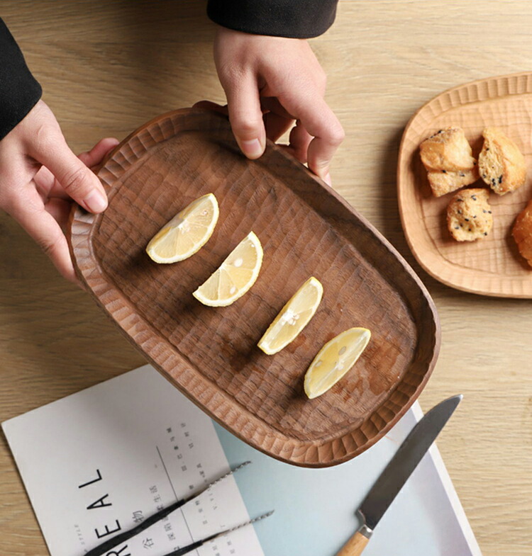 楽天市場】万能 木 トレー トレイ 木製 配膳トレー カフェトレー