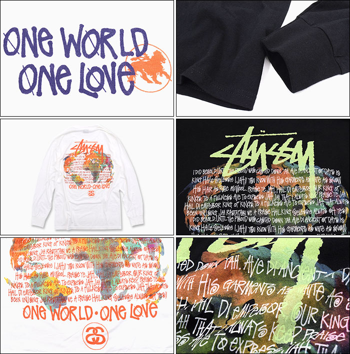 楽天市場】ステューシー STUSSY Tシャツ 長袖 メンズ One World(stussy