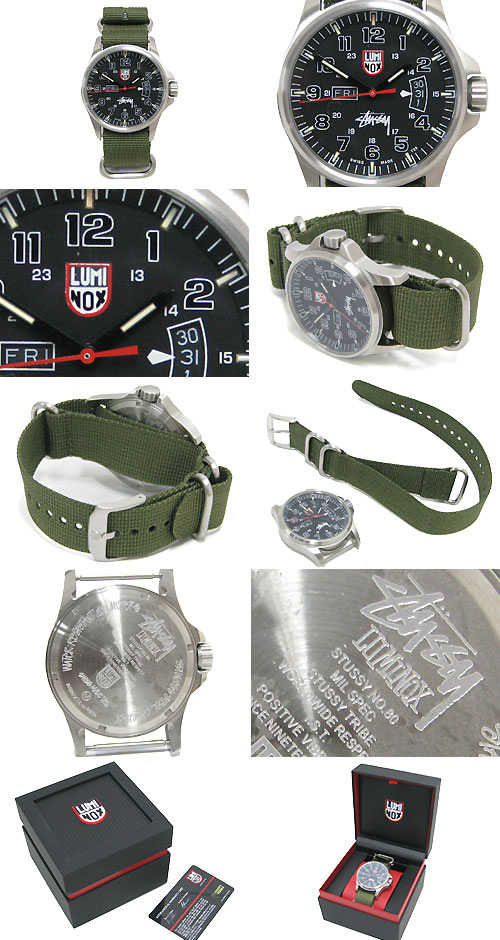 楽天市場】ステューシー STUSSY×LUMINOX Field Military ウォッチ