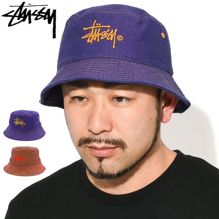 楽天市場】ステューシー STUSSY バケット ハット Copyright Bucket Hat