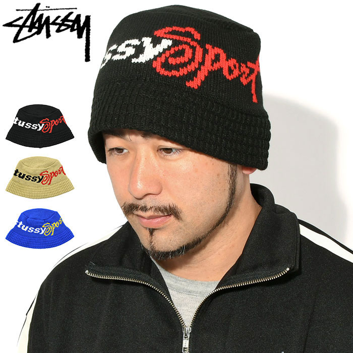 楽天市場】ステューシー STUSSY バケット ハット Stussy Sport Knit