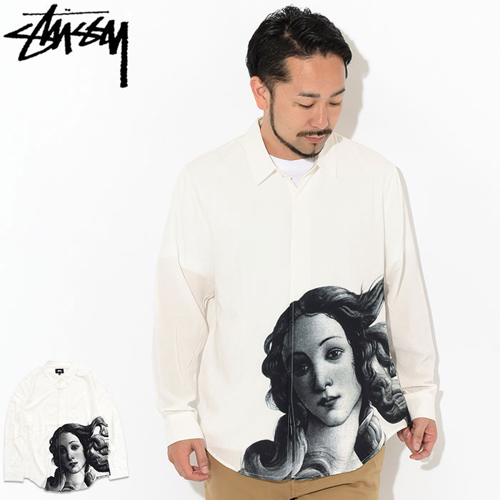 楽天市場】ステューシー STUSSY シャツ 長袖 メンズ & レディース