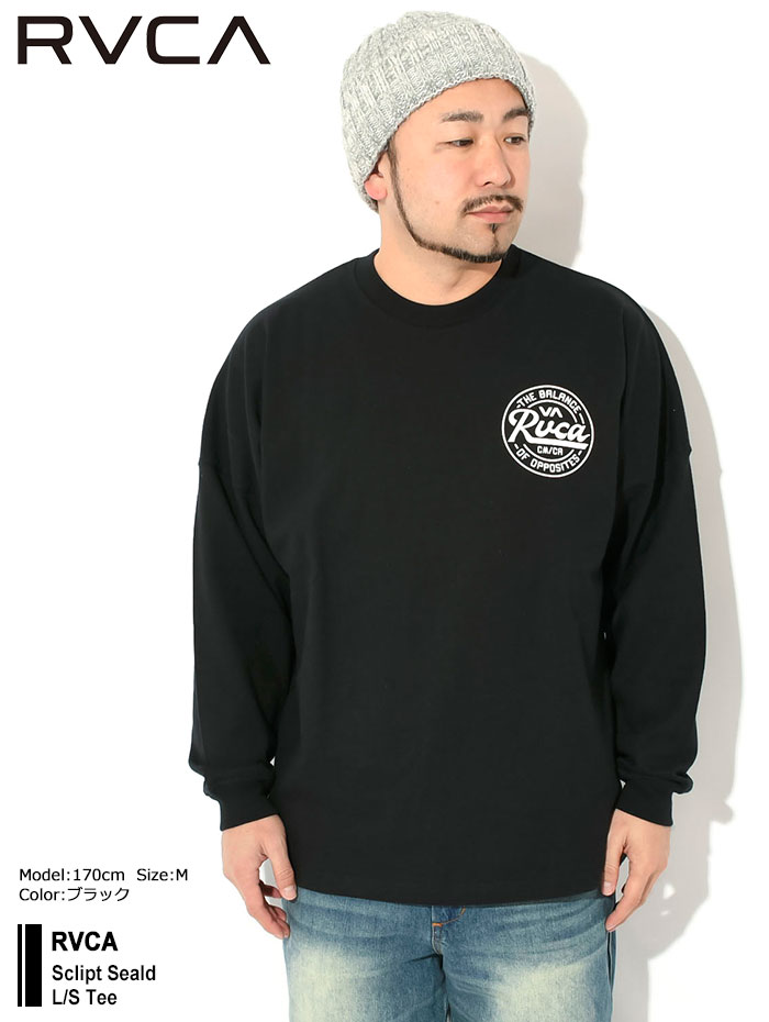 楽天市場】ルーカ RVCA ロンT Tシャツ 長袖 メンズ スクリプト