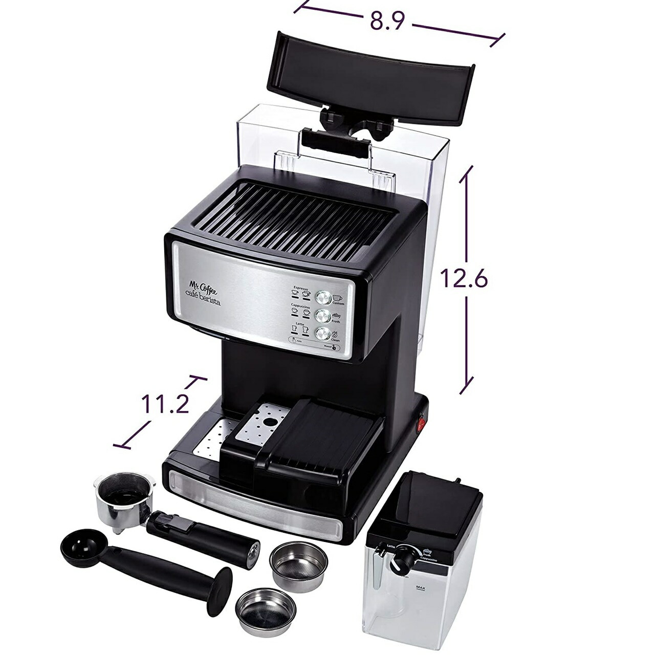 楽天市場】エスプレッソ カプチーノメーカー カフェバリスタ