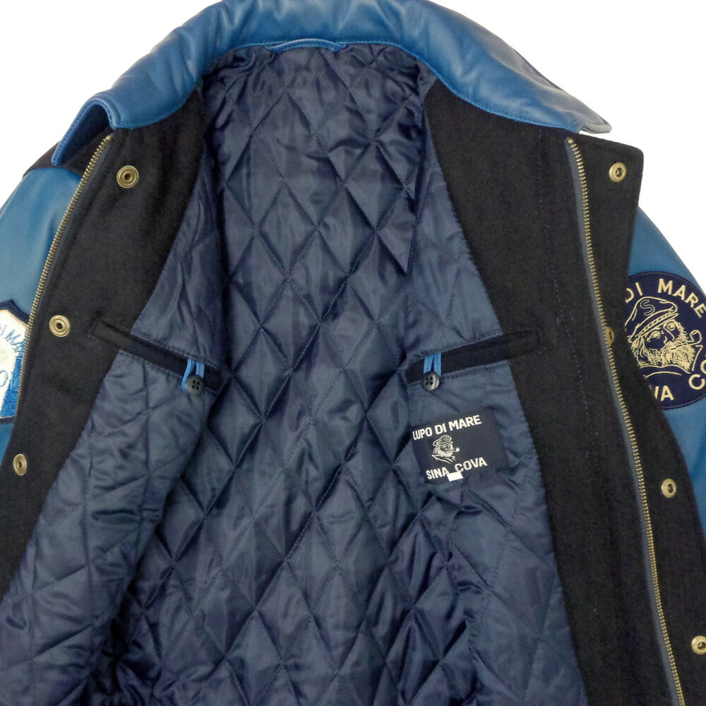 楽天市場】40％OFF 秋冬 シナコバ 高級 羊革 中綿入りスタジアム