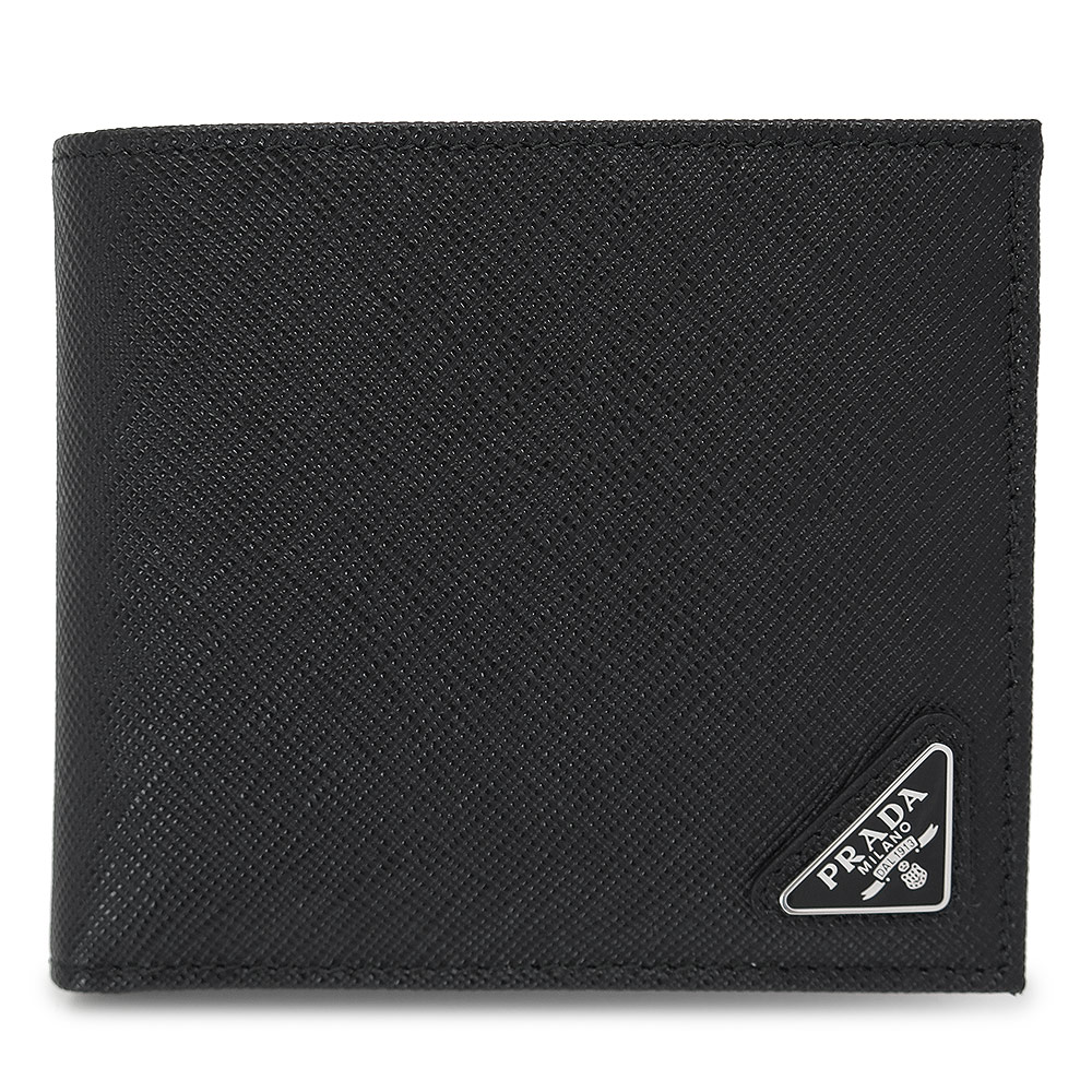 プラダ(PRADA) レザー メンズ二つ折り財布 | 通販・人気ランキング