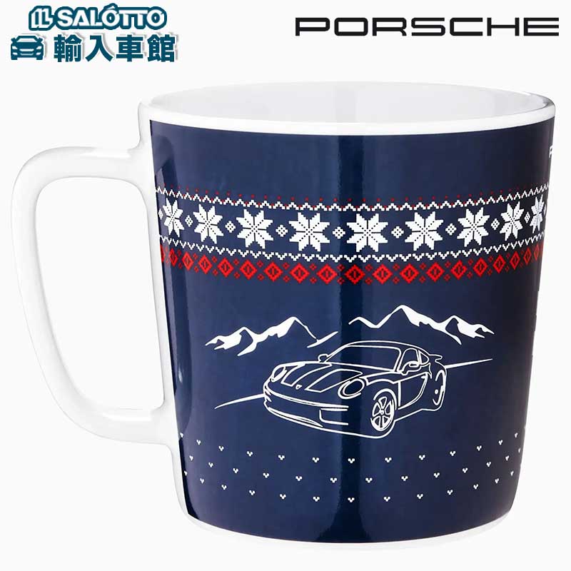 楽天市場】【 ポルシェ 純正 】マグカップ クリスマス 500ml 磁器