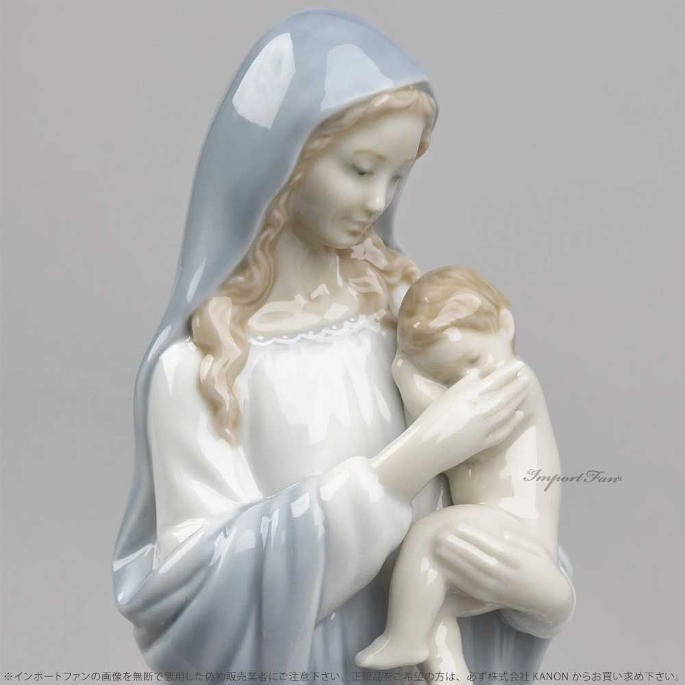 楽天市場】リヤドロ 聖なる母 聖母 マリア ユリ 百合 01008322 LLADRO