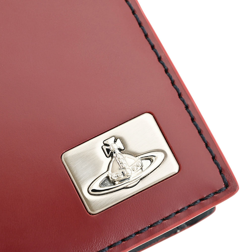 楽天市場】ヴィヴィアンウエストウッド 財布 二つ折り財布 ボルドー