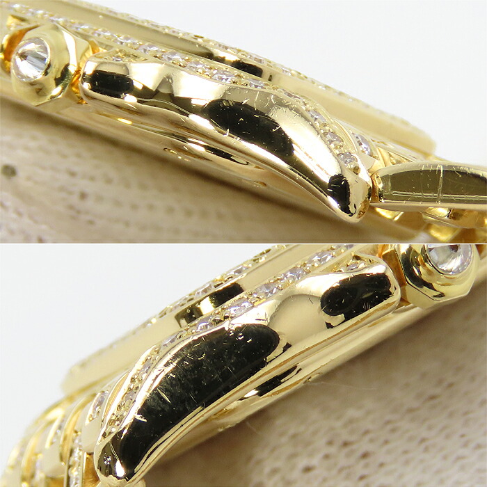 楽天市場】カルティエ パンテールSM 金無垢 18Kイエローゴールド