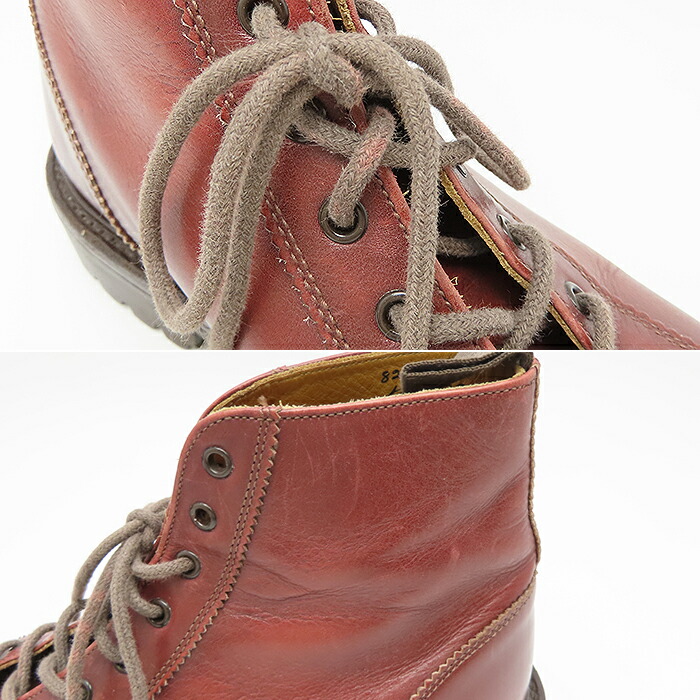 楽天市場】トリッカーズ モンキーブーツ 約27cm #8.5 赤茶 レザー