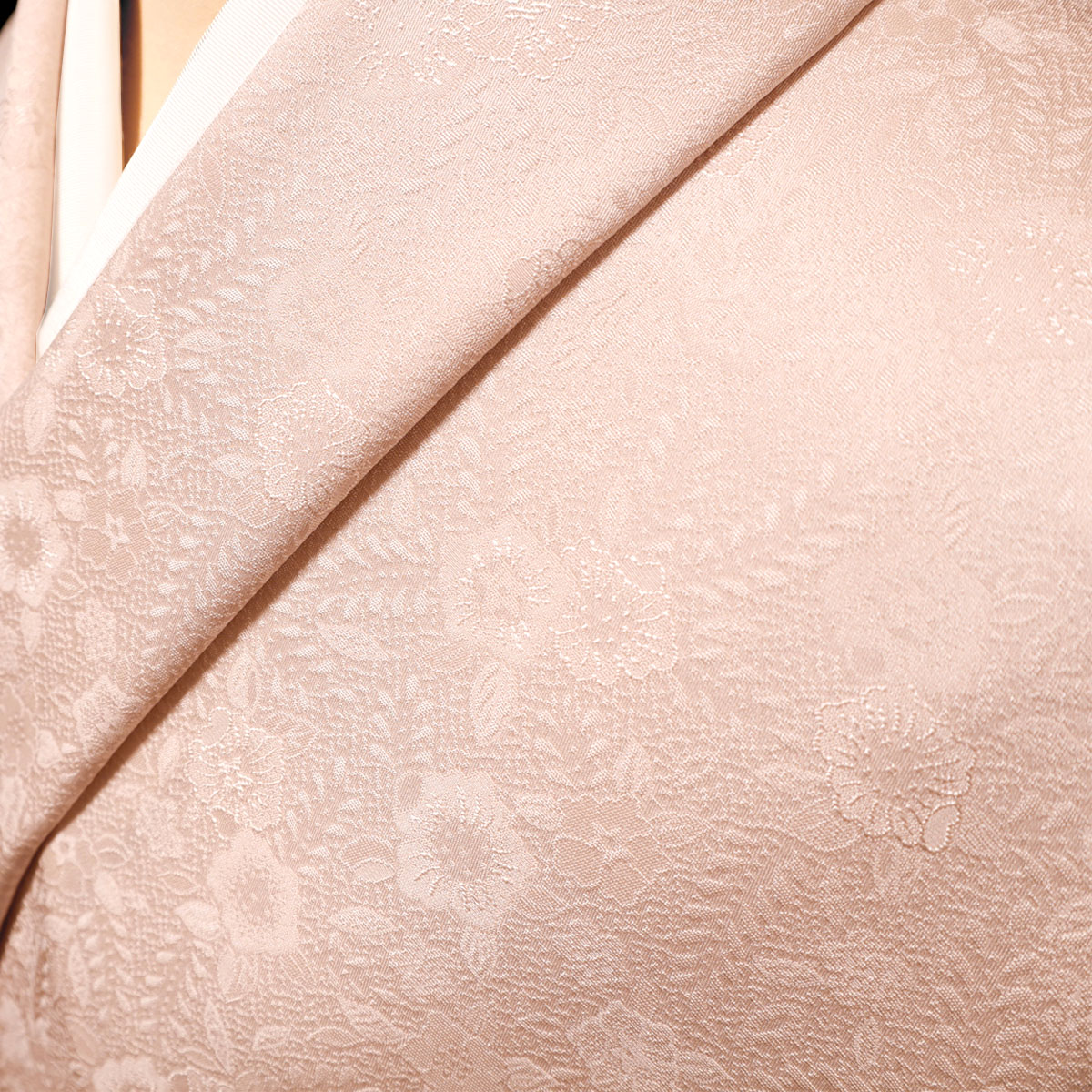 楽天市場】色無地 辻が花文 薄桜色 アウトレット : 色無地着物専門