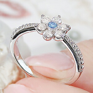 楽天市場】pt900 ブルーダイヤモンド リング 【送料無料】【刻印無料