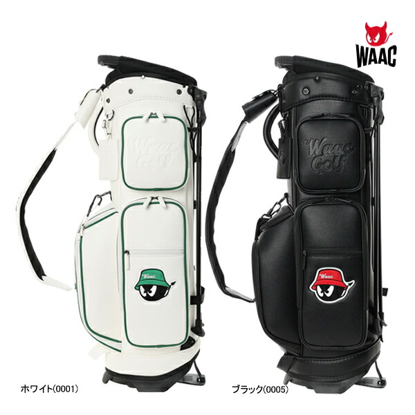 楽天市場】新作 ワック ゴルフ キャディバッグ 072252800 スタンド