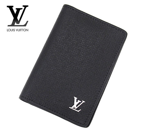 ルイ・ヴィトン(LOUIS VUITTON) タイガ(taiga) メンズカードケース