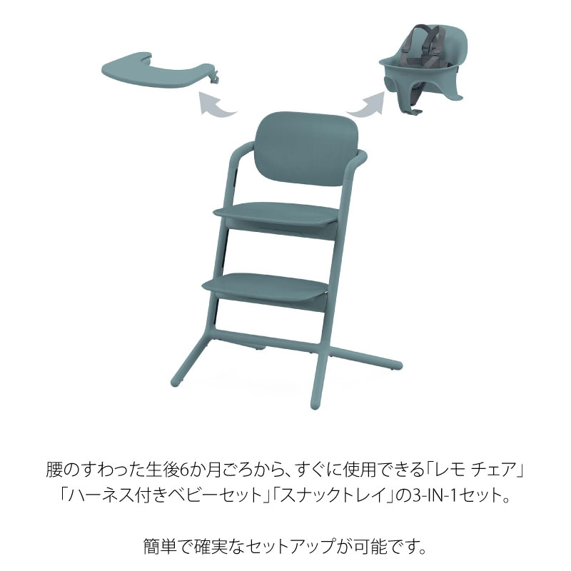 楽天市場】cybex サイベックス レモ3-IN-1 ベビーチェア : GISE（ジセ）