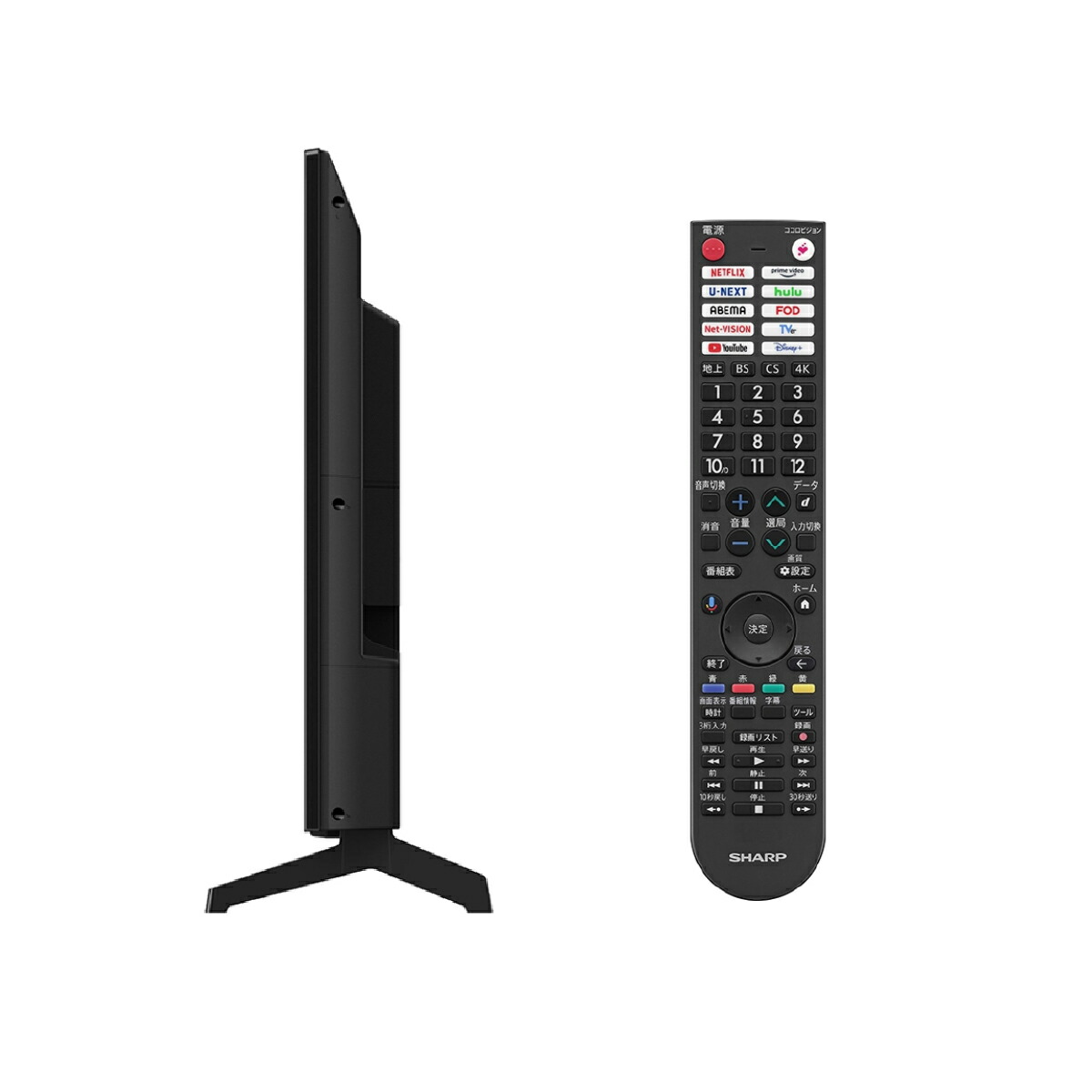 楽天市場】4T-C43GL1 シャープ AQUOS アクオス 4K 液晶テレビ 43V型