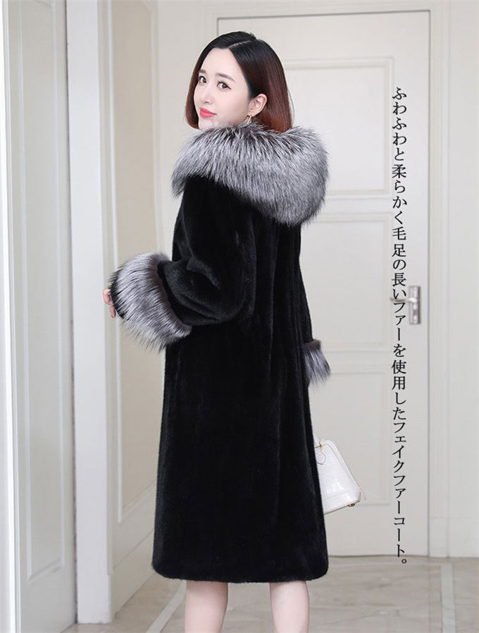 楽天市場】2023秋冬新作 ファーコート レディース 毛皮コート ミンク