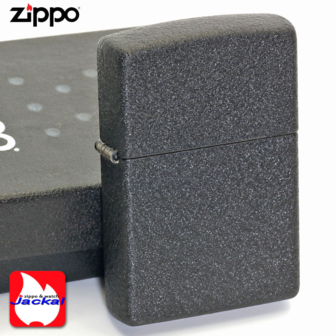 楽天市場】ZIPPO(ジッポーライター) ブラッククラックル 236 Black