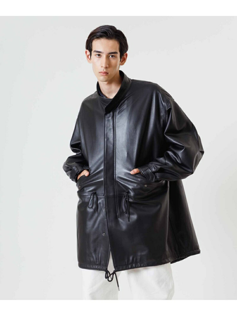 楽天市場】【SALE／40%OFF】シープレザー ビッグシルエット モッズ