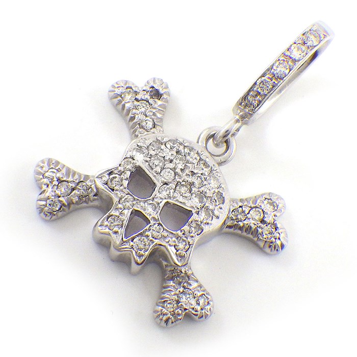 楽天市場】ローリーロドキン Loree Rodkin ペンダントトップ スカル