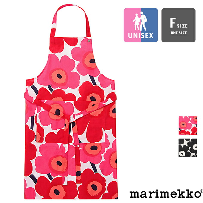 楽天市場】【 marimekko マリメッコ 】 Pieni Unikko エプロン 52631-6