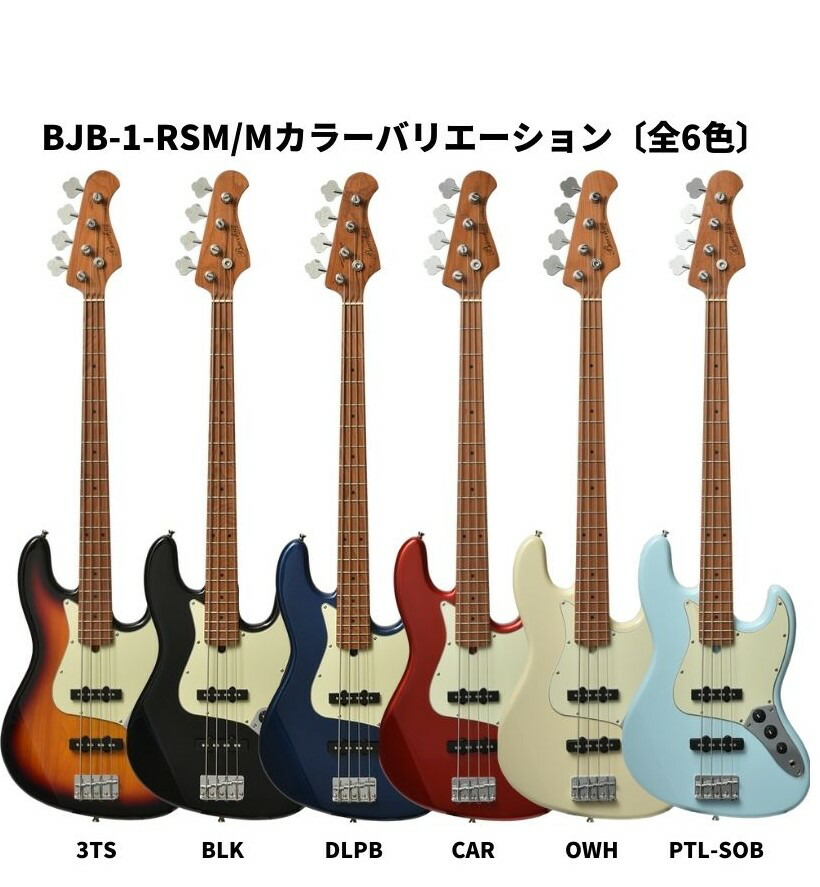 楽天市場】Bacchus BJB-1-RSM/M OWH Olympic Whiteバッカス エレキ