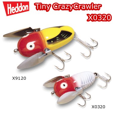 楽天市場】HEDDON ヘドン Tiny Crazy Crawler タイニークレイジー