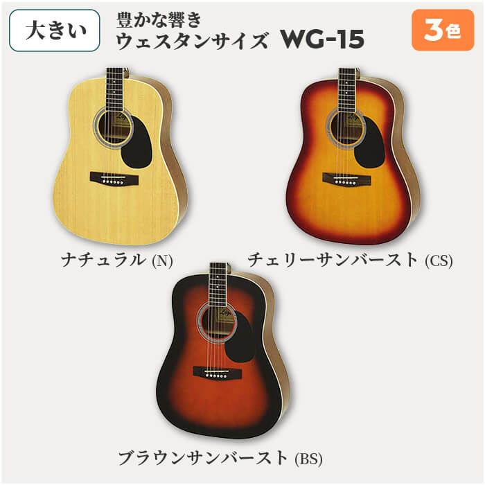 楽天市場】アコースティックギター 初心者セット Legend by Aria FG-15