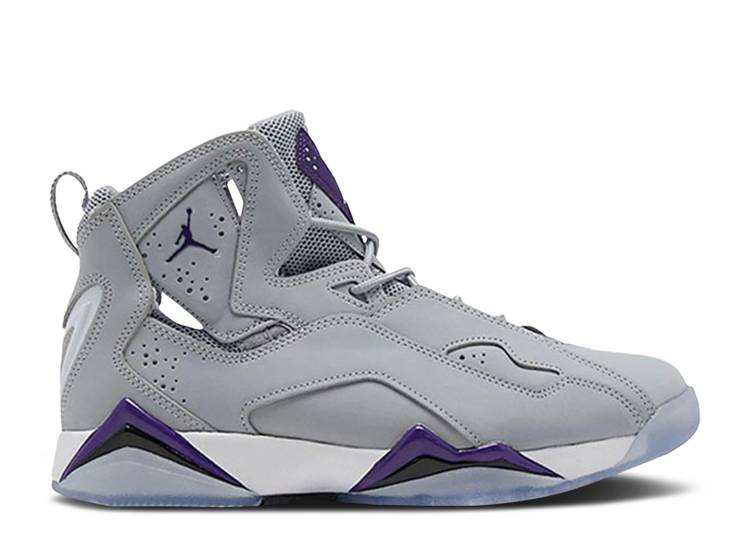 楽天市場】【 AIR JORDAN JORDAN TRUE FLIGHT GS 'WOLF GREY PURPLE