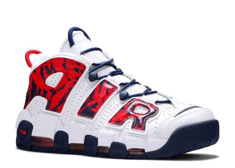 楽天市場】【 NIKE AIR MORE UPTEMPO 'RED NAVY CAMO' / WHITE