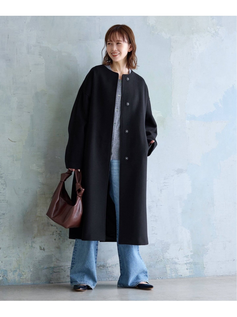 楽天市場】《追加2》スーパー140ビーバーノーカラーコート JOURNAL