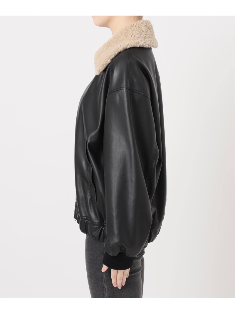 楽天市場】ボアカラーフェイクレザーブルゾン JOURNAL STANDARD relume