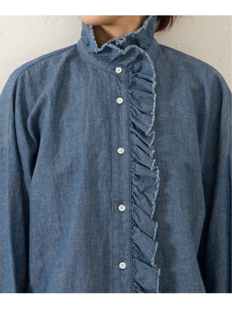 楽天市場】CLシャンブレー フリルブラウス journal standard luxe