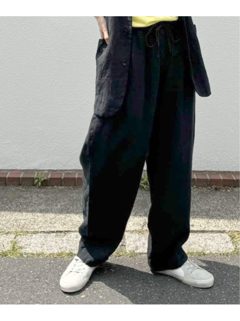 楽天市場】リネンワッシャー イージーパンツ journal standard luxe