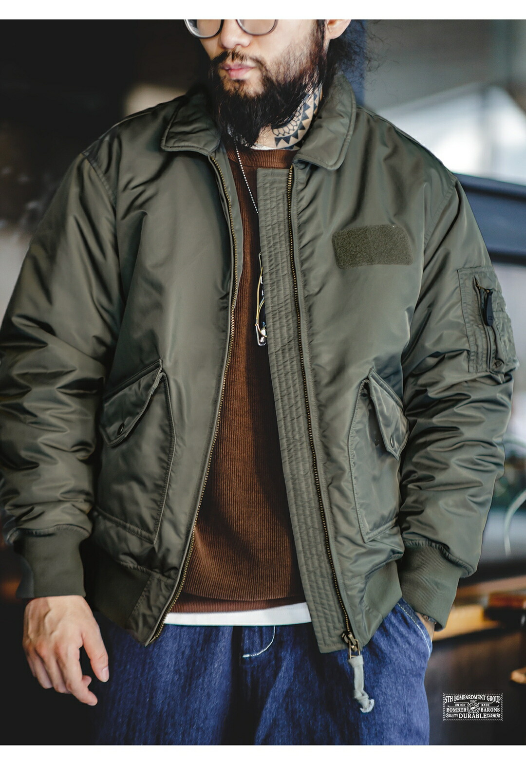 楽天市場】CWU-45P フライトジャケット メンズ ミリタリージャケット