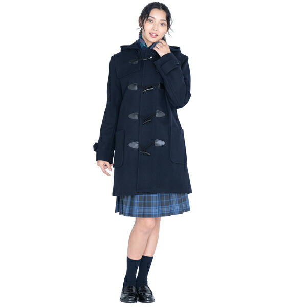 楽天市場】KRCT-TD-N スクールダッフルコート ネイビー/紺 サイズSS