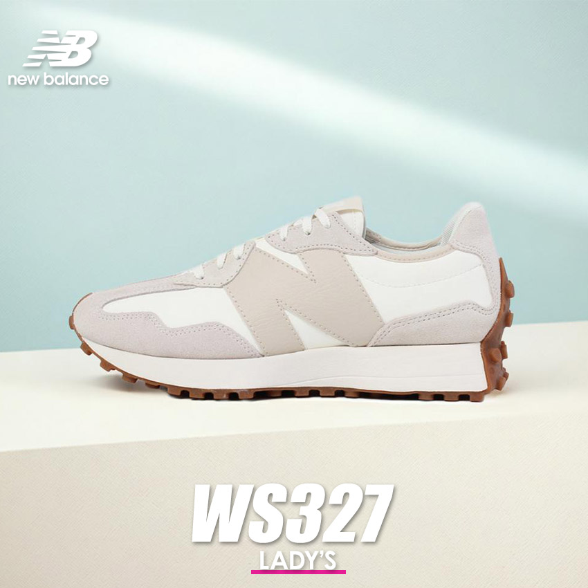楽天市場】ニューバランス 327 スニーカー レディース ベージュ 靴