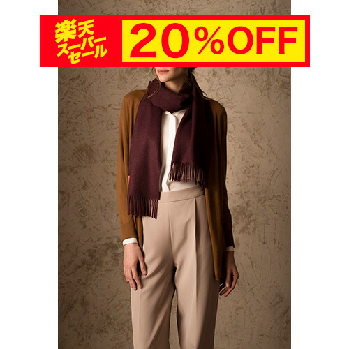 新品✨KUNA　クーナ　 アルパカマフラー　ブラウン　キャメル　箱入り 新品✨KUNA クーナ アルパカマフラー ブラウン キャメル 箱入り