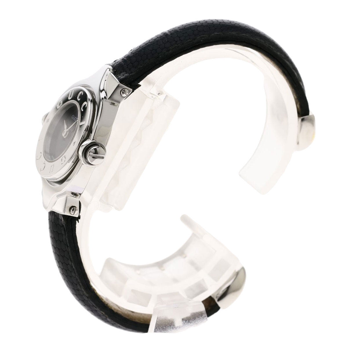 楽天市場】グッチ 6600L リバーシブル 腕時計 ステンレススチール/革