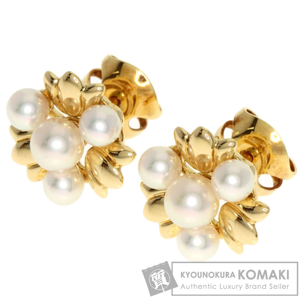 楽天市場】ミキモト ベビーパール 真珠 2WAY ピアス K18イエロー